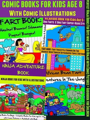cover image of Comic Books For Kids, Comic Illustrations, Ninja Books For Boys, and Kid Ninjas